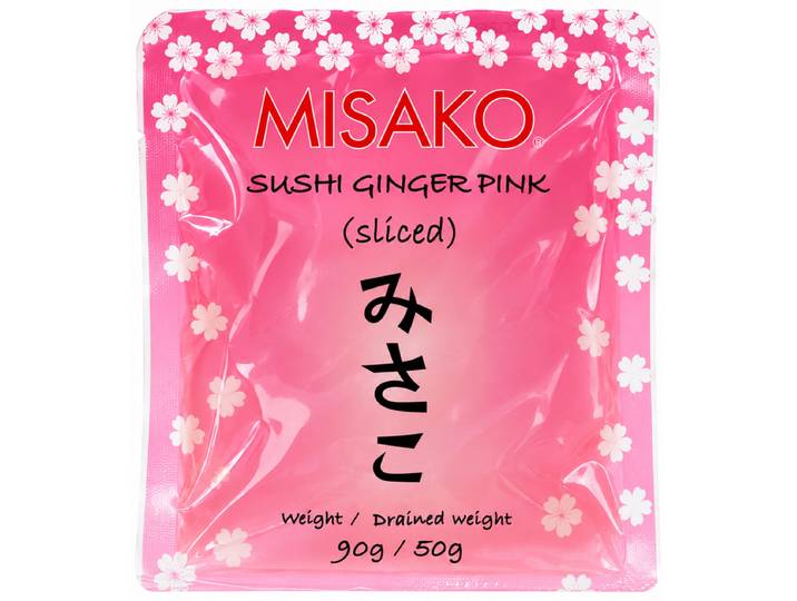 Gingembre pour sushi Misako Rose 90 g