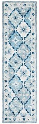 SAFAVIEH Handmade Suzani Oriole Floral Trellis Wool Rug