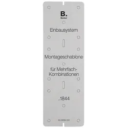 Berker 91844 Montageschablone 3fach
