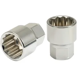 KS Tools GEARplus RINGSTOP-Stecknuss mit Bohrung - 503.4987