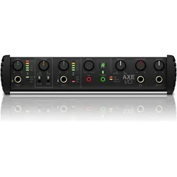 IK Multimedia Axe I/o Solo (6.3mm Klinke), Audio Interface, Schwarz