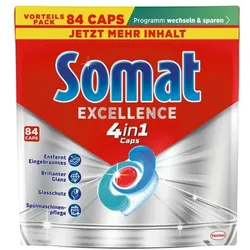 Somat Spülmaschinencaps »Excellence 4in1« 84 Stück rot
