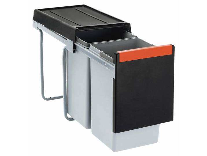 Abfallsammler Cube 30 2x15L Handauszug BHT 25x47x43 cm