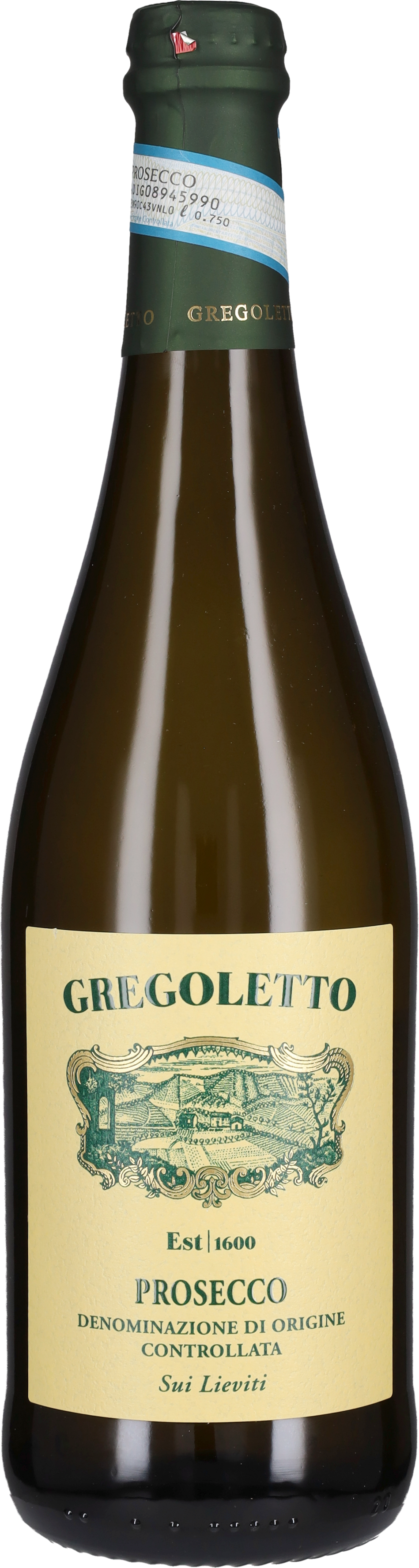 Prosecco Frizzante 'Sui Lieviti' Gregoletto