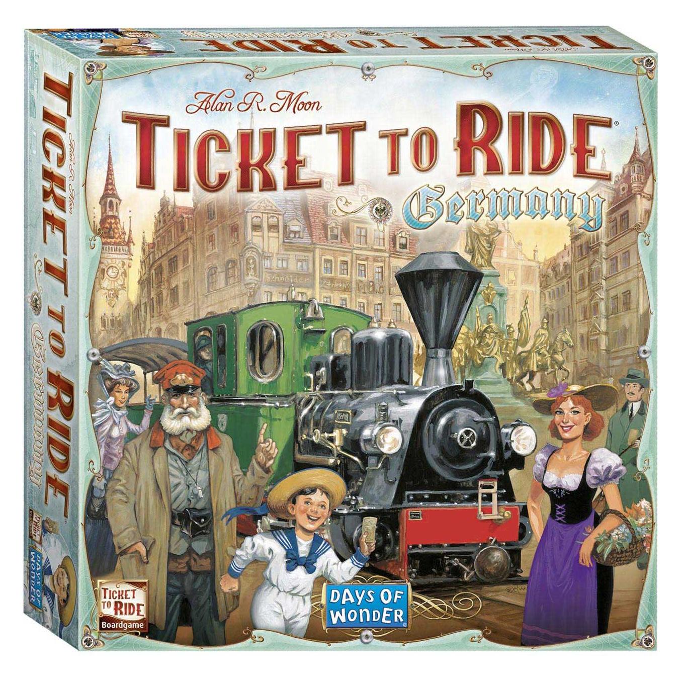 Asmodée Days of Wonder bordspel Ticket to ride Germany (Englisch, 2 - 5 Spieler) (DOW720015)