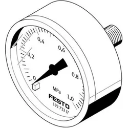 Festo MA-63-1-1/4-EN 162844 Manometer, Messtechnik