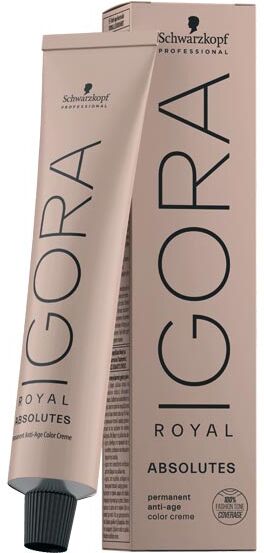 60ml Schwarzkopf Professional IGORA ROYAL ABSOLUTES Permanent Color Creme