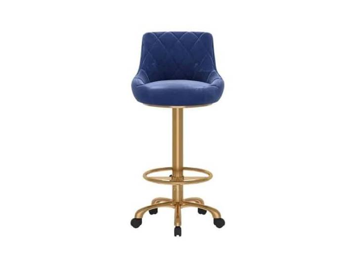 Bvn5kQ3dy Barstühle Lift-Dreh-Barhocker, Esszimmerstuhl, sitzend(Blue)