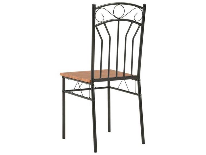 TOP 2026  Chaises à manger (lot de 4) - Pour 6 personnes - marron MDF - 40x48x86 cm ccc819