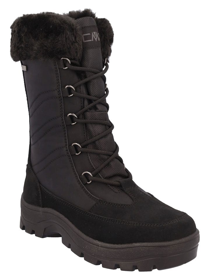 cmp Leder-Winterstiefel "Rowenna" in Schwarz - 40
