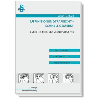 Definition Strafrecht - schnell gemerkt, Paperback von Simon Reinhard, Hemmer/Wüst