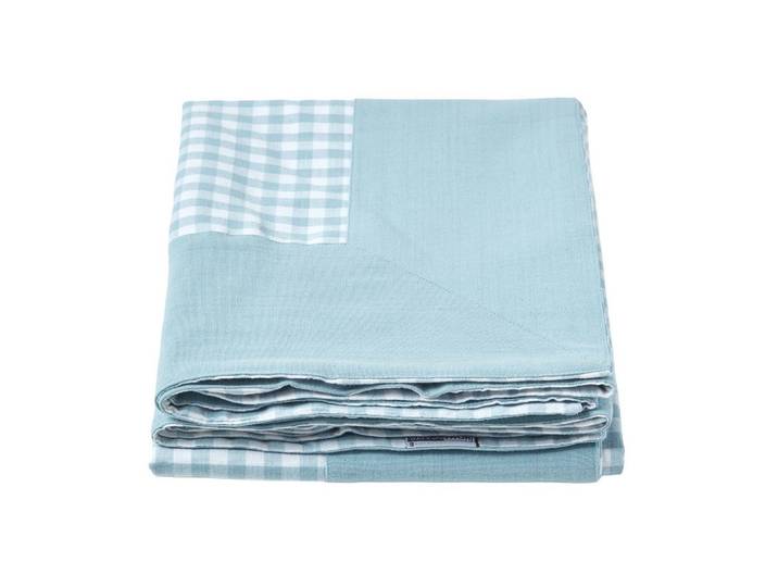 ÜBERWURF 150/200 cm, Vichy Karo 100% Baumwolle