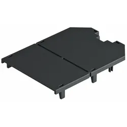 BETTERMANN Blindplatte PA 104mm schwarz RM45 UT34 P0 Blindplatte