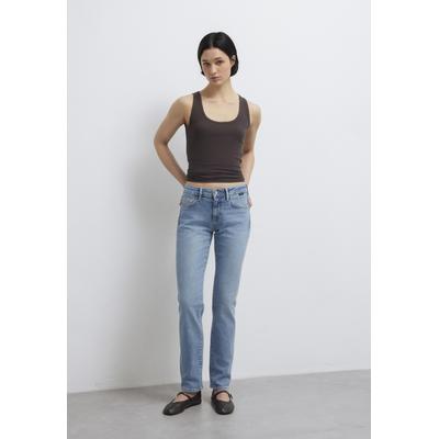 Boyfriend-Jeans MAVI "WENDIE", Damen, Gr. 29, Länge 32, mid brushed 90's, 99% Baumwolle, 1% Elastan, gerade normal, Jeans, Boyfriend Jeans