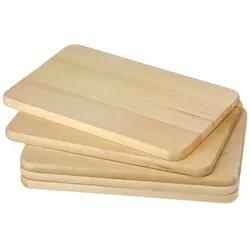 Gravidus 5x Frühstücksbrettchen Holz
