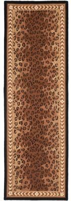SAFAVIEH Handmade Chelsea Cayla Leopard French Country Wool Rug