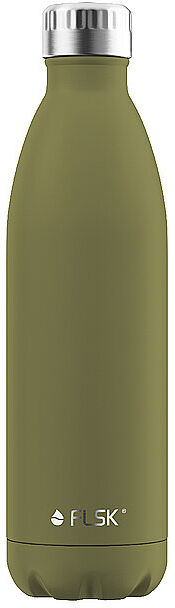 FLSK Isolierflasche - Thermosflasche 0,75l Olive olive B