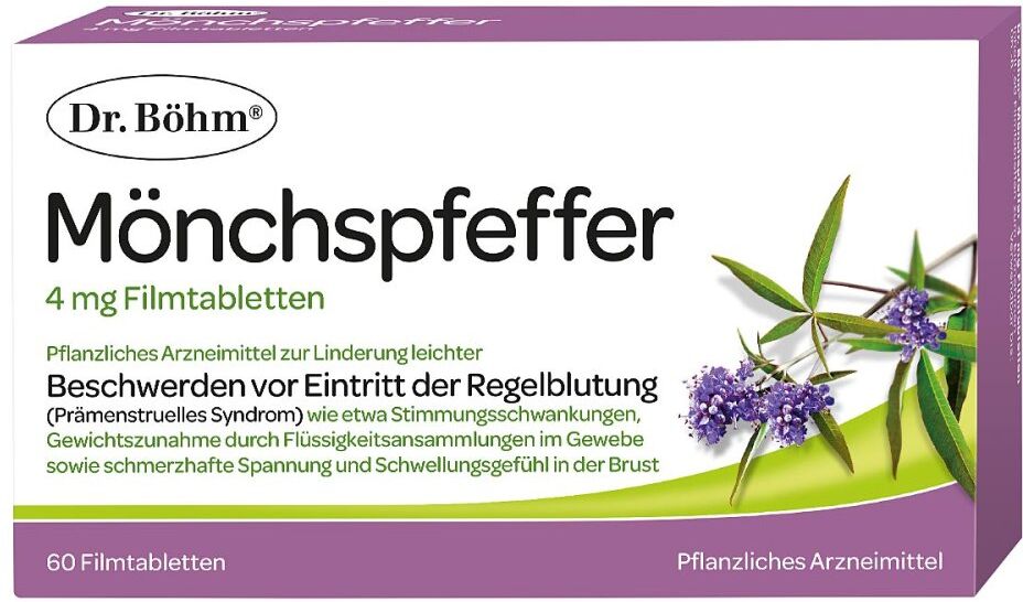 Dr. Böhm Mönchspfeffer 4 mg Filmtabletten 60stk