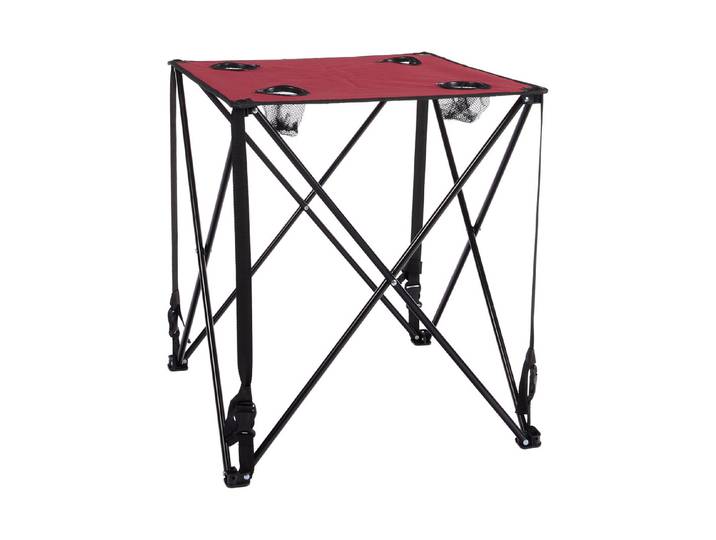 Campingtisch 56x56x60cm Merlot
