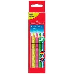 Faber-Castell, Malstifte, Buntstifte Neon Bunt (5 Stück) (5x)