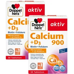 Doppelherz Calcium 900 + D3 2X30 St