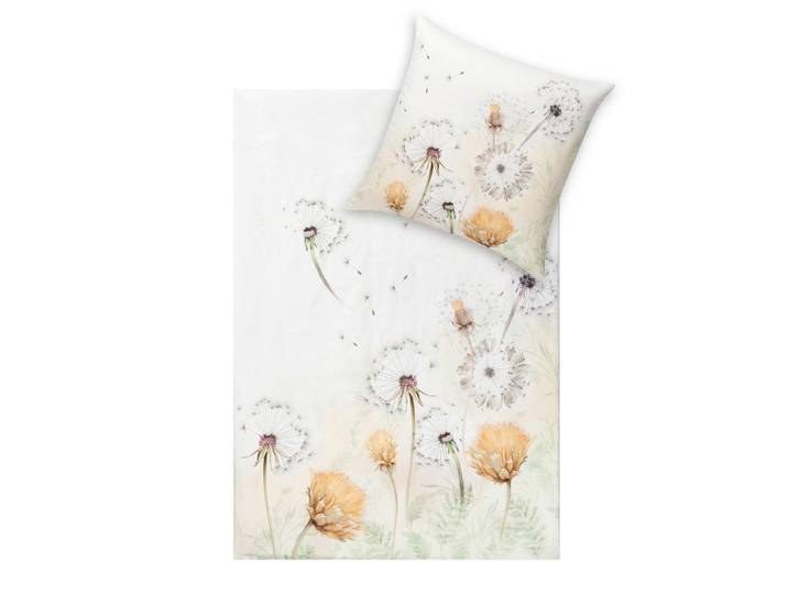Estella Bettwäsche Natürlich Estella, Naturfarben, Floral, 140x200 cm, Heimtextilien, Bettwäsche & Leintücher, Bettwäsche, Makosatin-Bettwäsche