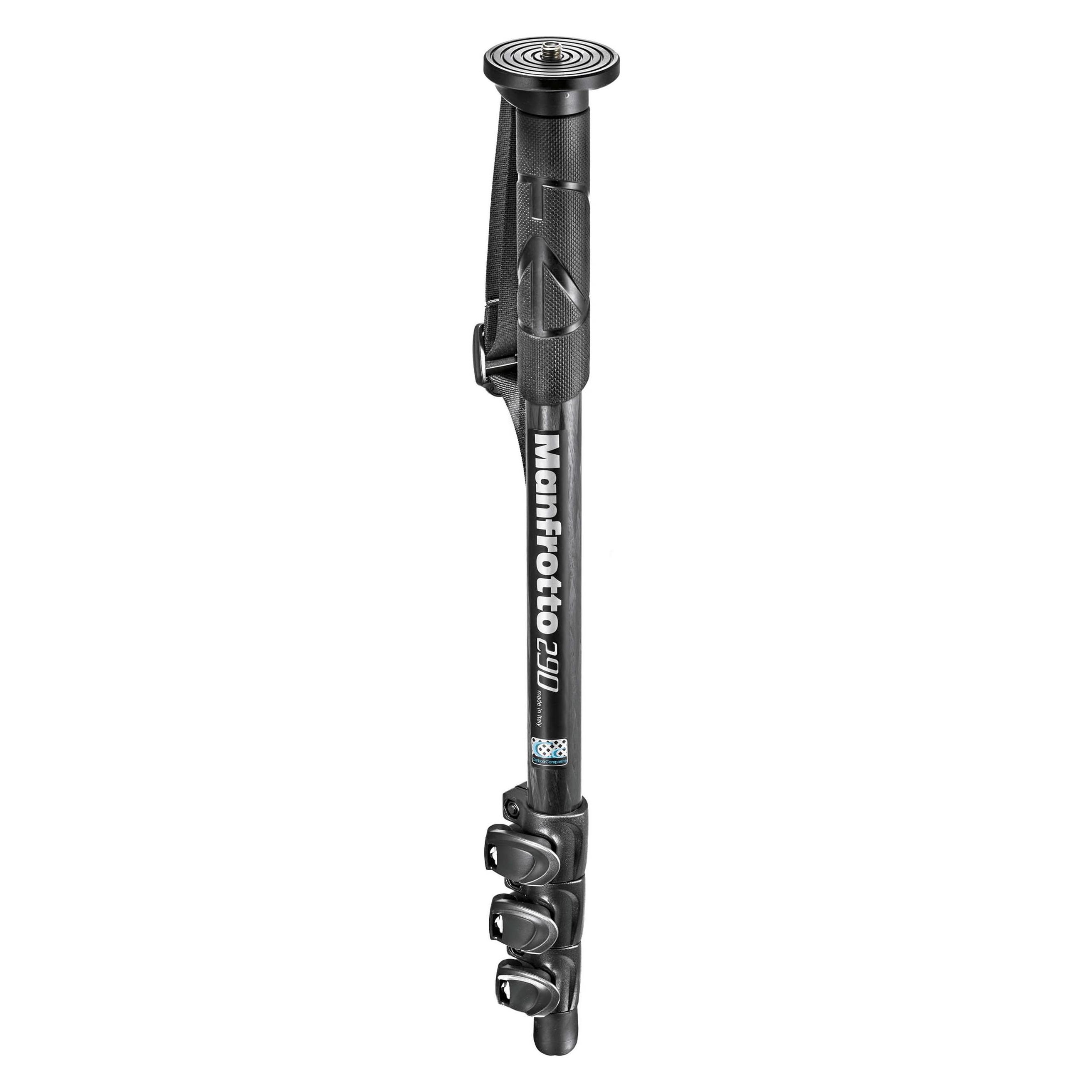 Manfrotto 290 Einbein 4 Sektionen (Carbon) (MM290C4)