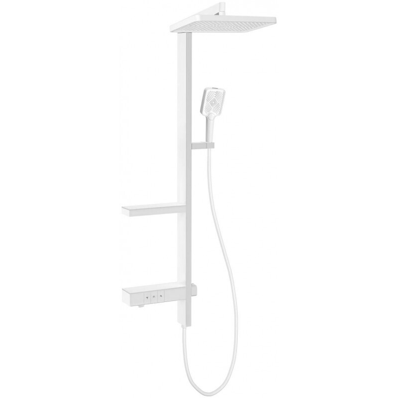 copy of Mexen KX05 Brausegarnitur für Aufputzmontage mit Kopfbrause und Thermostatmischer, Weiß - 771500591-20