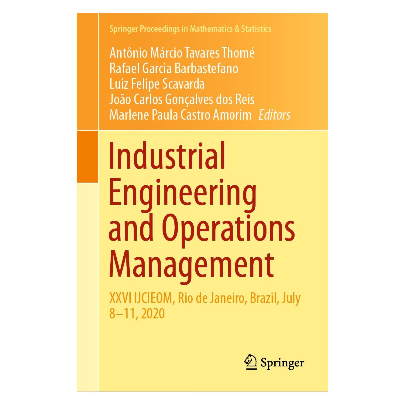 Springer Industrial Engineering and Operations Management (9783030569198)