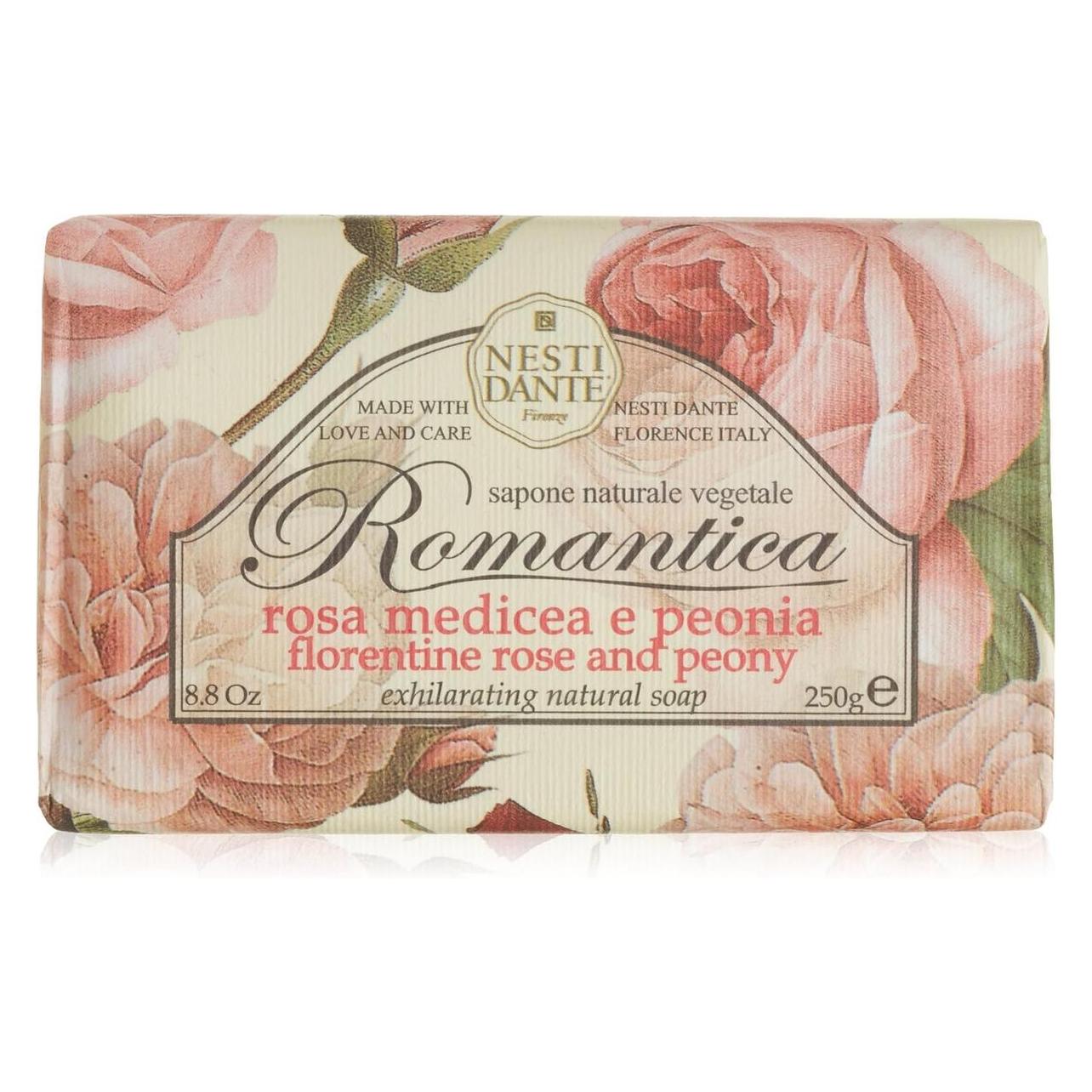 Nesti Dante Romantica Florentine Rose and Peony (Hartseife, 250 g) (0837524001363)