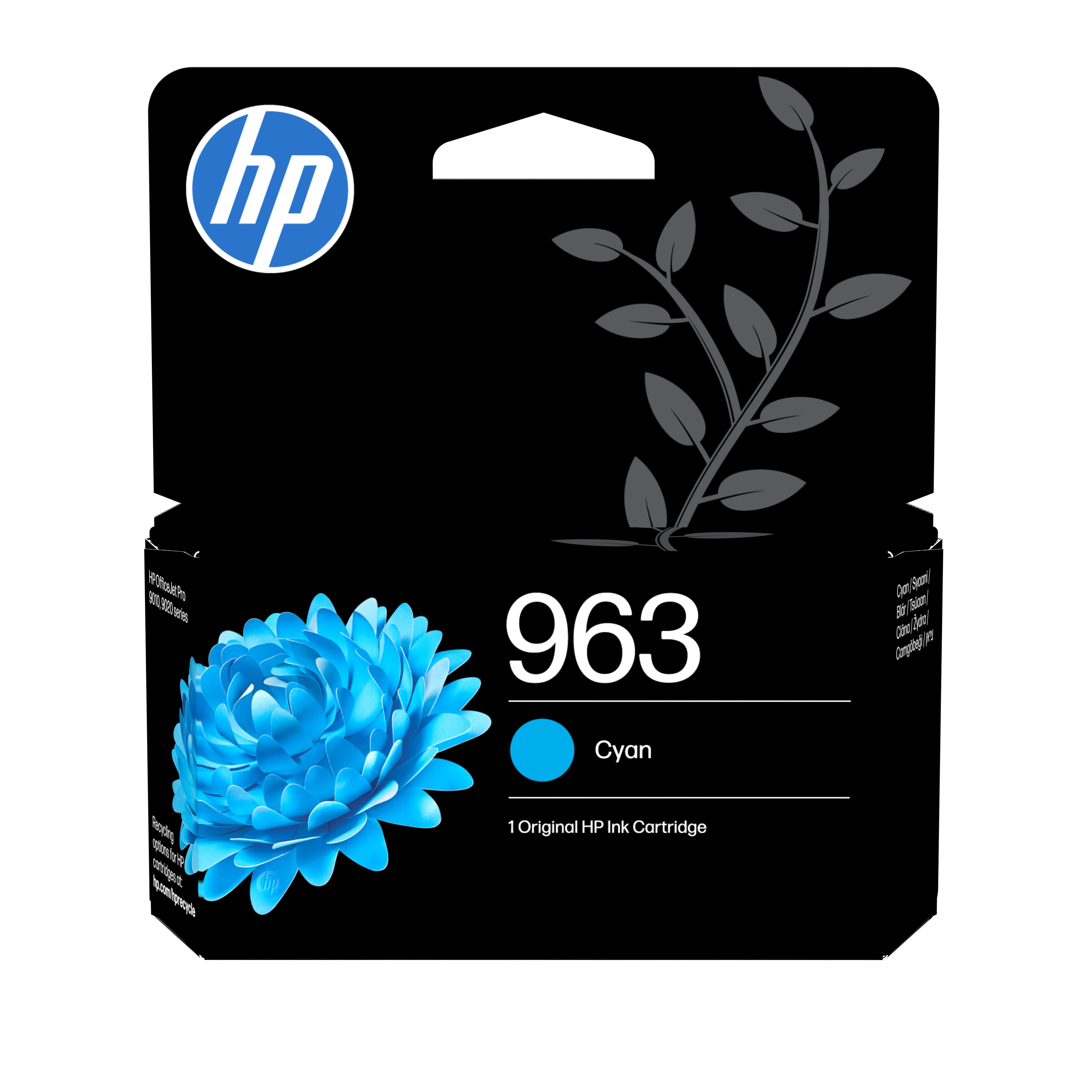 HP Nr.963 originale Druckerpatronen Cyan 10,74 ml 3JA23AE