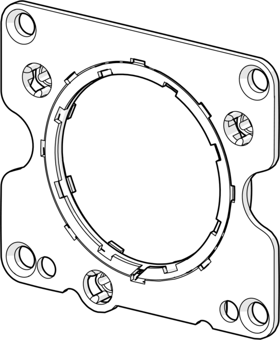 Hansa Führungsplatte Varox 59913034