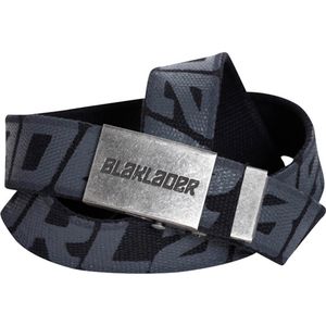 Blakläder Gürtel 4033, schwarz, mit Koppelschnalle, aus Baumwolle, Länge 125 cm