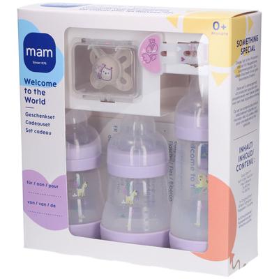MAM Welcome To The World Lilac 0m+ 1 St Kombipackung