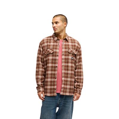 Langarmhemd QUIKSILVER "Venture Sherpa", Herren, Gr. S, java venture, Obermaterial: 100% Baumwolle., Hemden
