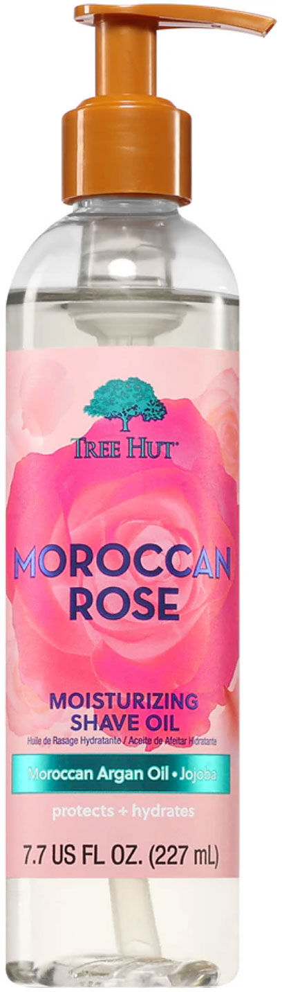 TREE HUT Moroccan Rose Moisturizing Shave Oil 227ml