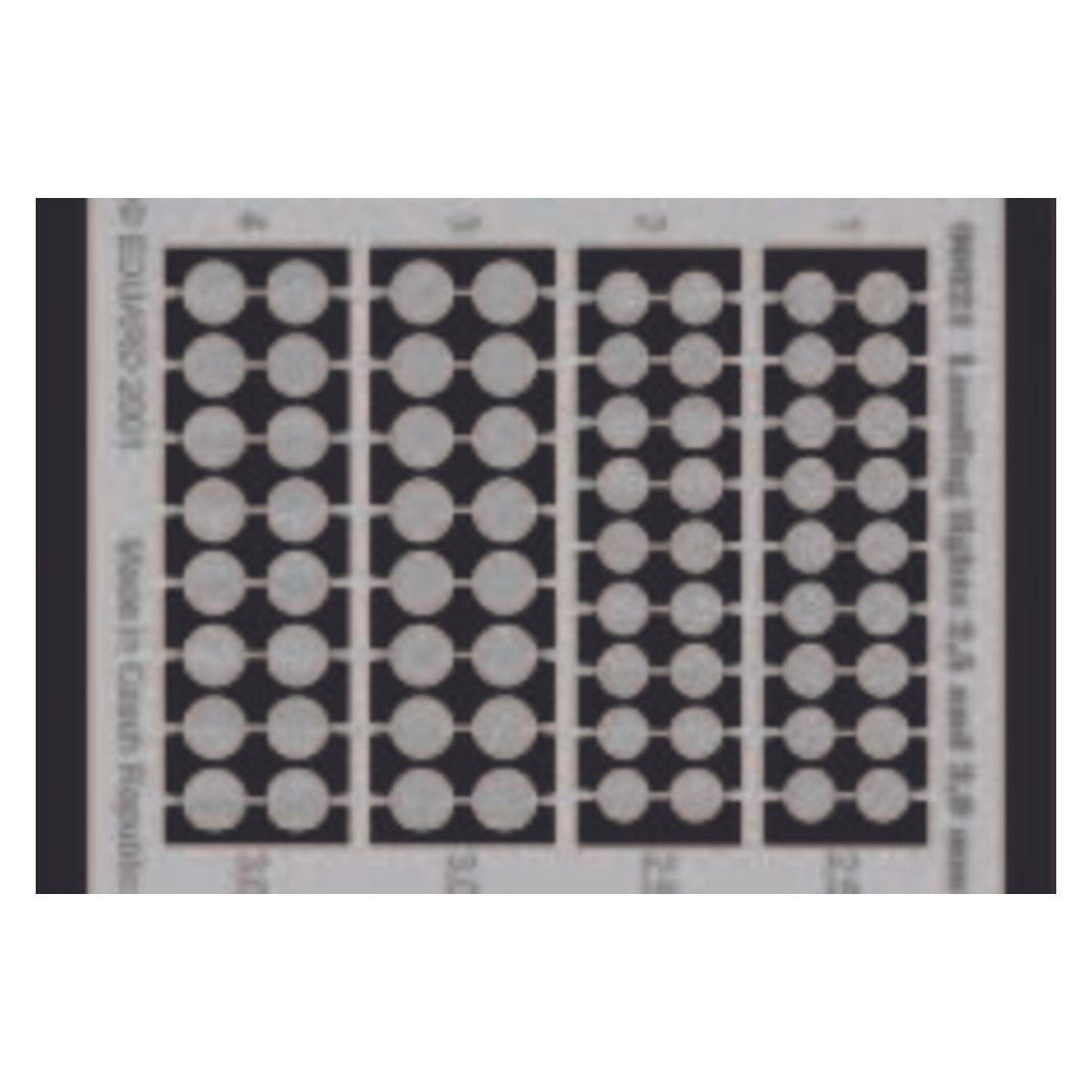 Eduard Landing lights 2,5 and 3 mm (00021)
