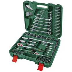 Bosch Zubehör, Werkzeugkoffer, Werkzeug Set, 134-tlg. (134 Teile)