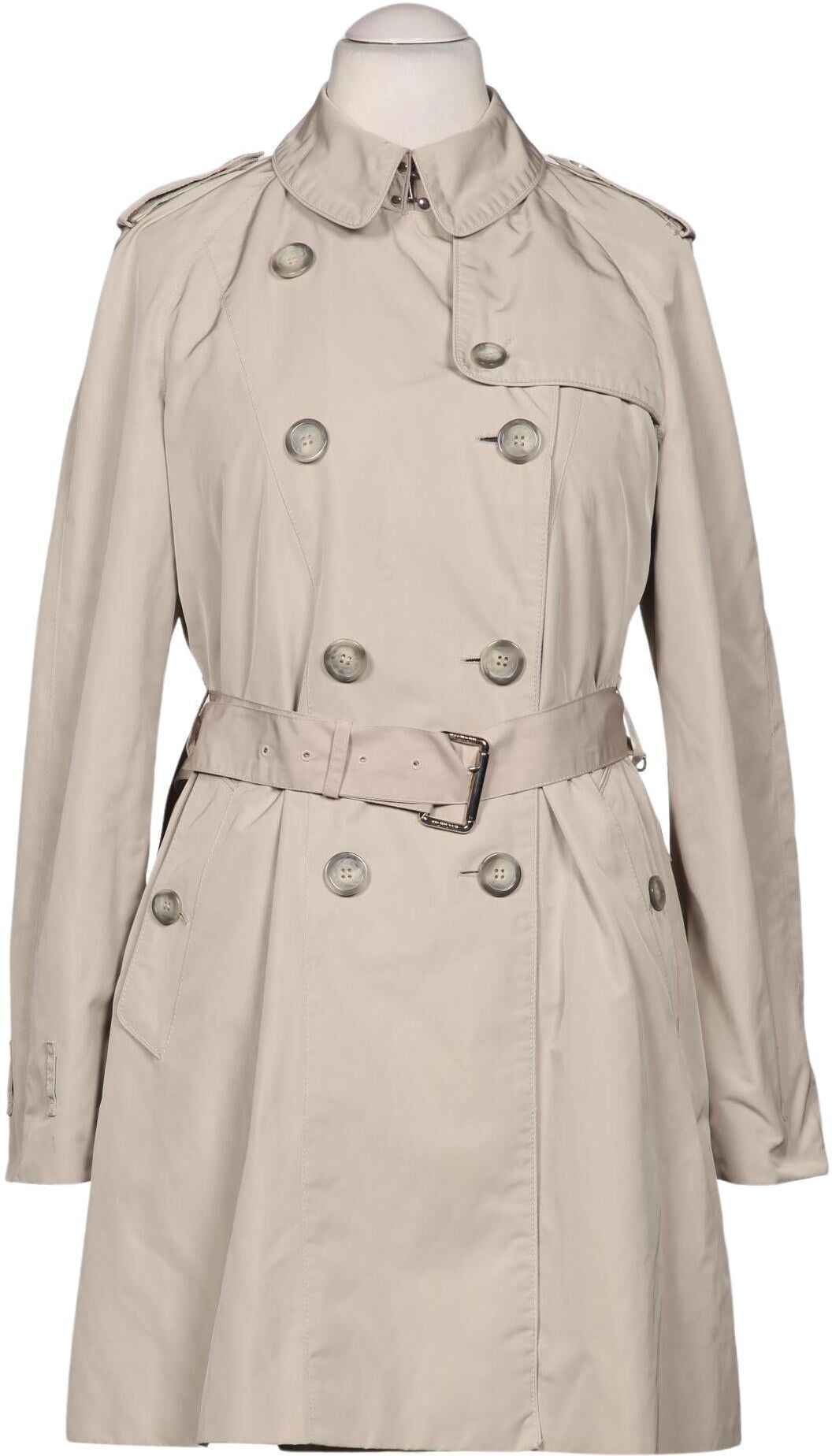 Moncler Damen Mantel, Beige, Gr. L, Synthetik - Second Hand