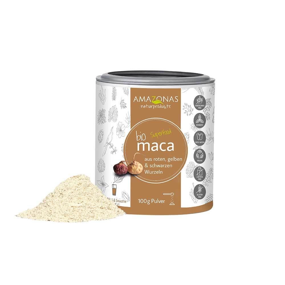 Maca 100% pur Bio Pulver 100 g
