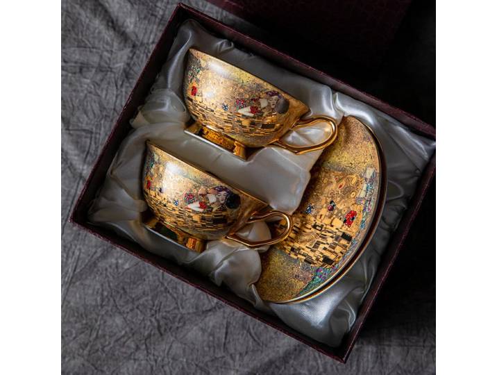 Ensemble de tasses à café européennes Sophia China, vaisselle en céramique, cuillère, thé de l'après-midi anglais, service à thé domestique, cadeau de luxe