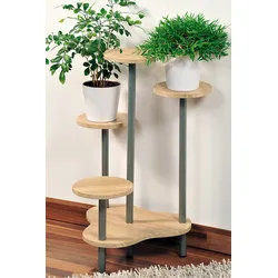 Blumenständer, MDF, Eichen-Dekor, FSC