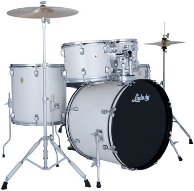 Ludwig Accent Drive 5pc Snow Dust Snow Dust