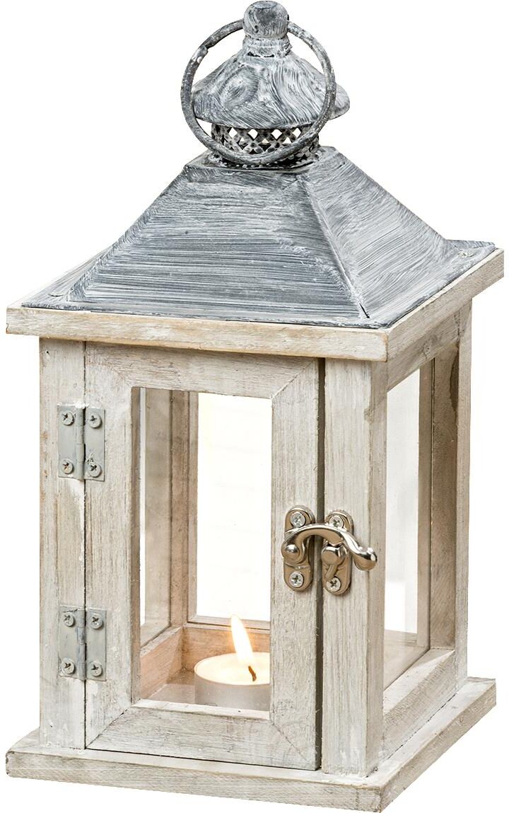 Laterne BOLTZE "Laterne Stella", weiss (weiß), Ø:13cm, Mobilleuchten, Laterne weiß Einheitsgröße