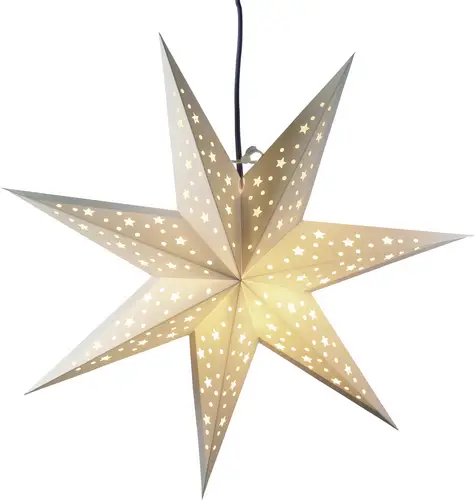 Konstsmide 5957-200 Weihnachtsstern LED, Glühlampe Weiß