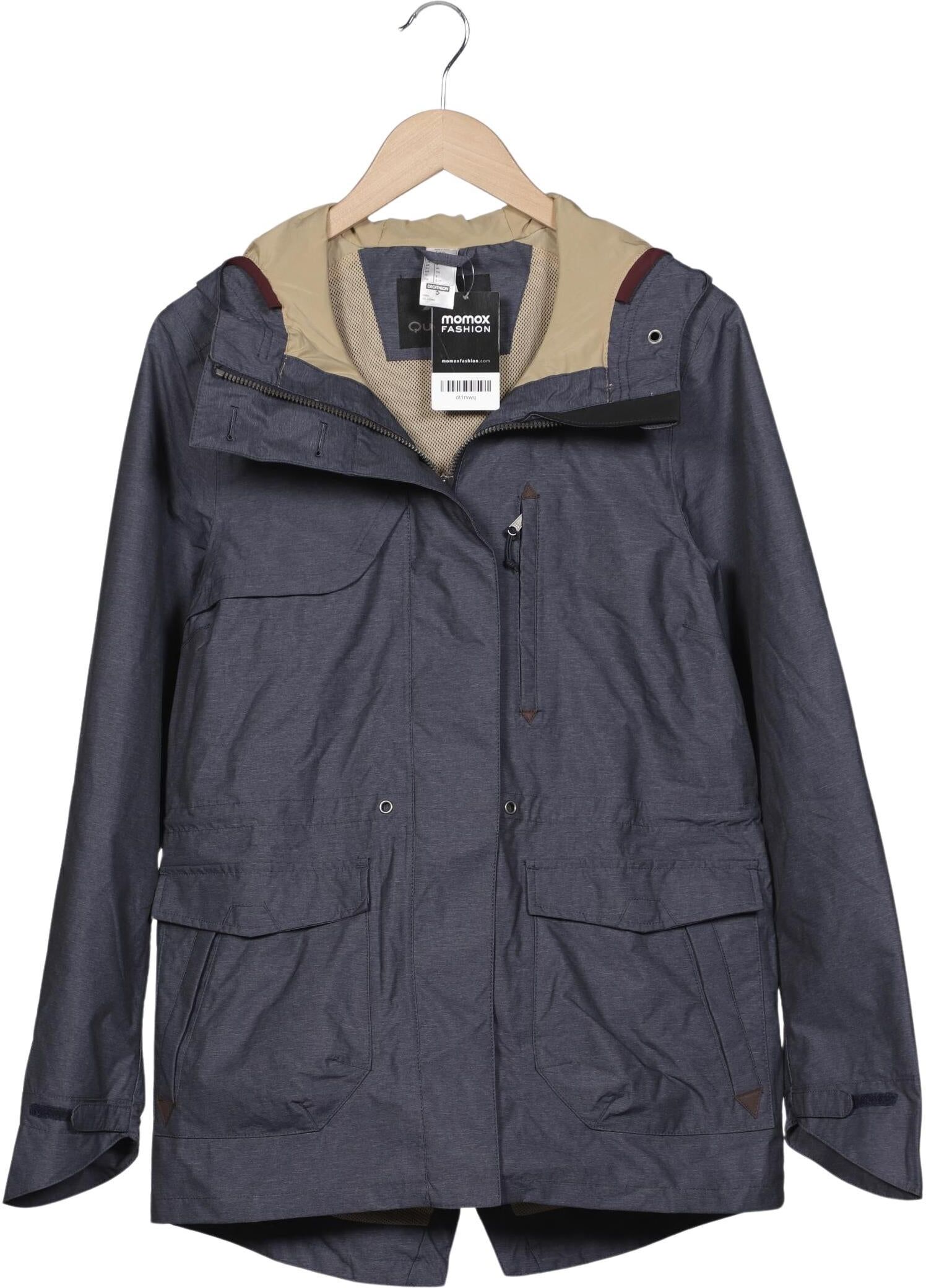 quechua Damen Jacke, Grau, Gr. S, Synthetik - Second Hand