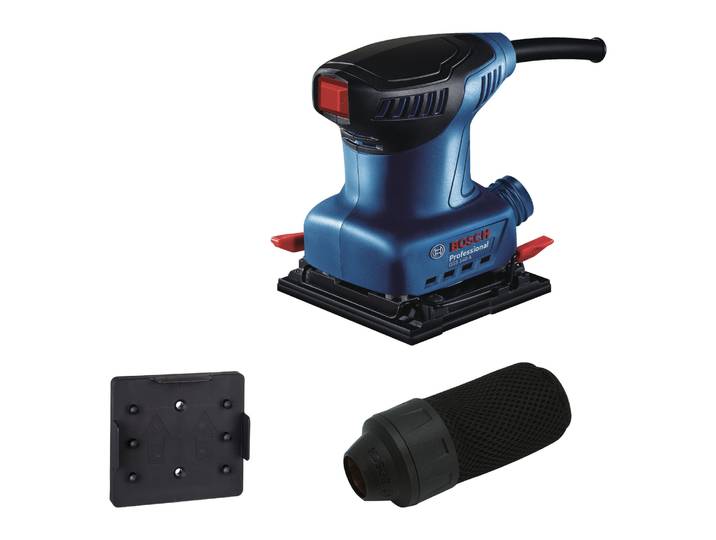 Schwingschleifer BOSCH PROFESSIONAL »GSS 140 A« , blau (weiß, neutral), Schleifmaschinen, Schwingschleifer, 220 W, ideal zum schleifen von Holz, Holzwerkstoffen und Putz