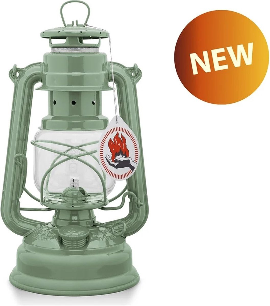 Feuerhand Stormlantaarn Baby special 276 - Groen - B/D/H: 13.5 x 15 x 26.5 cm