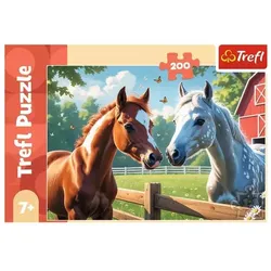 Trefl: Pferde auf der Lichtung - 200-teiliges Puzzle