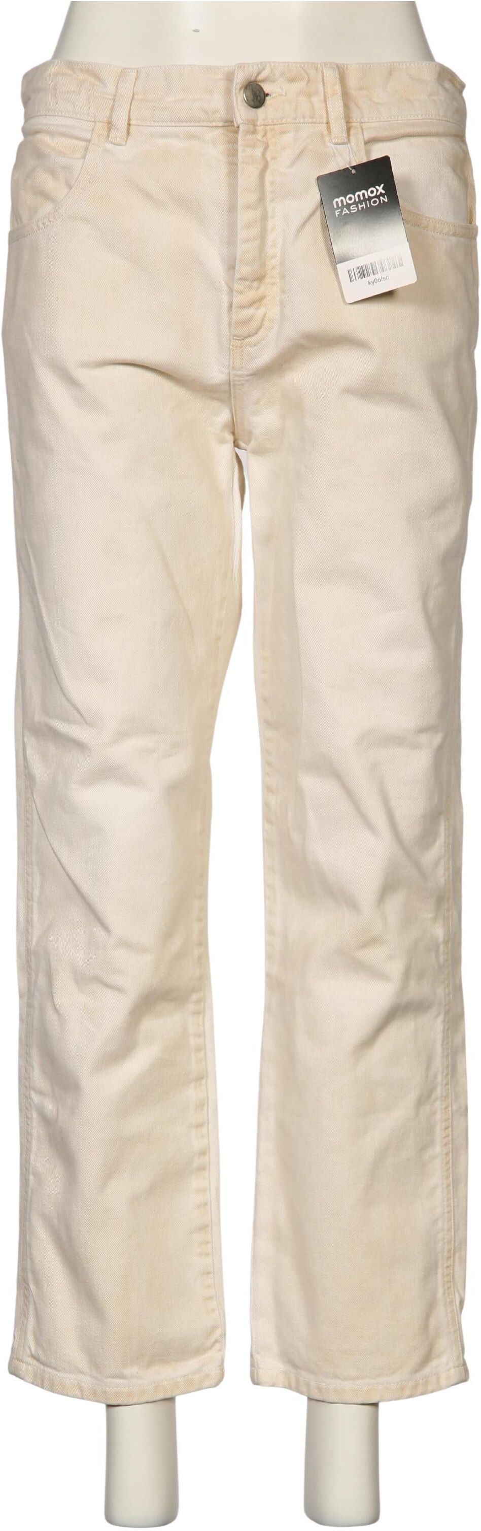 Roseanna Damen Jeans, Beige, Gr. EU 38, Baumwolle - Second Hand